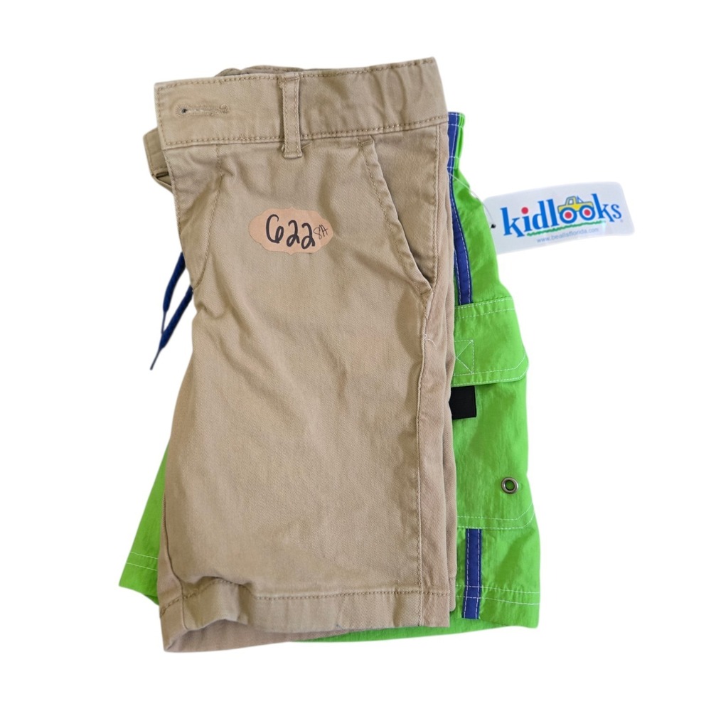 Lot Of 2‎ Boys  SZ 5 Children's Place Shorts Kidslook Swim Trunks NWTS